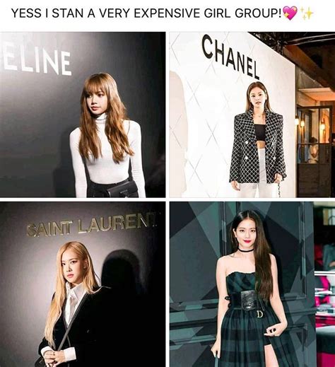 jisoo dior jennie chanel rose ysl lisa|Jisoo Chanel.